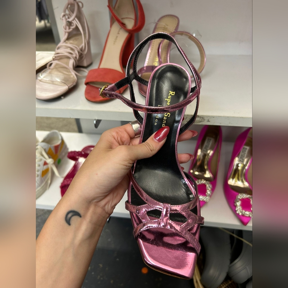 Sz 36.5 NIB $775 Rupert Sanderson sandals